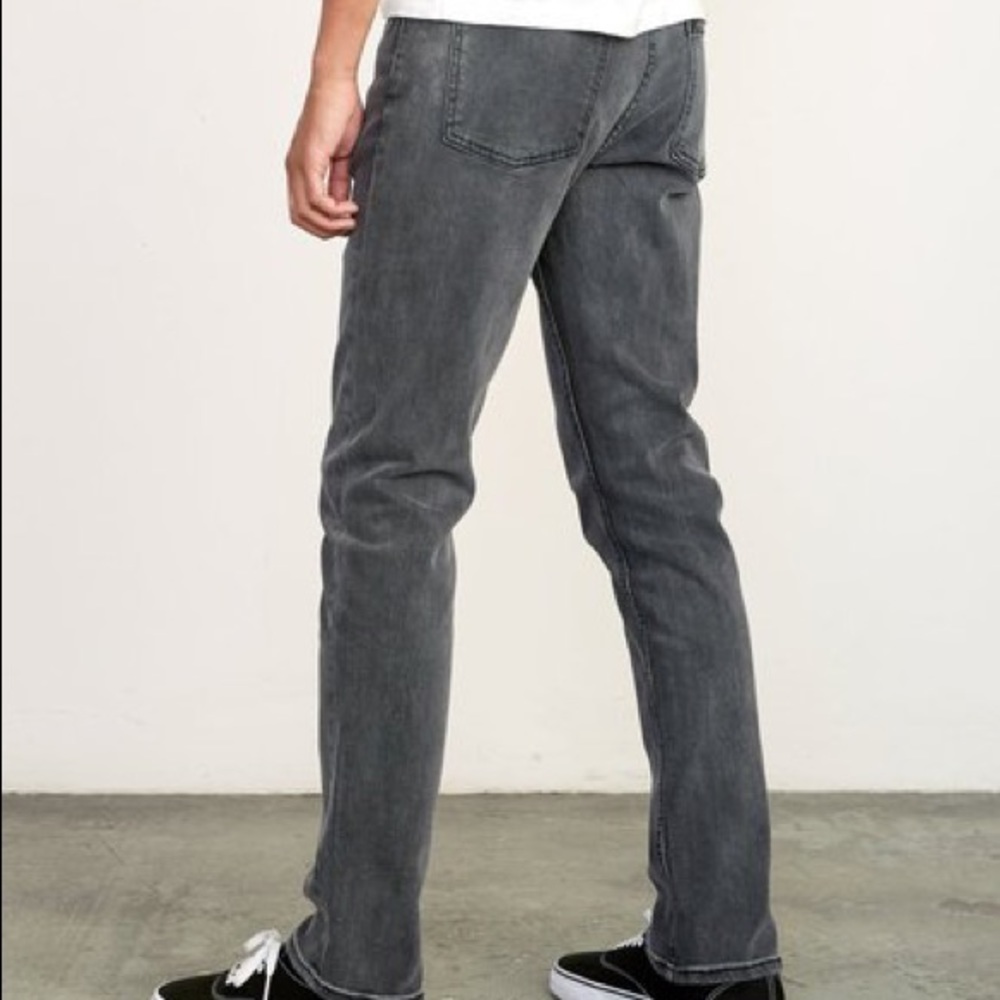 🔥RVCA DAGGERS SLIM FIT DENIM NWT - Picture 2 of 5